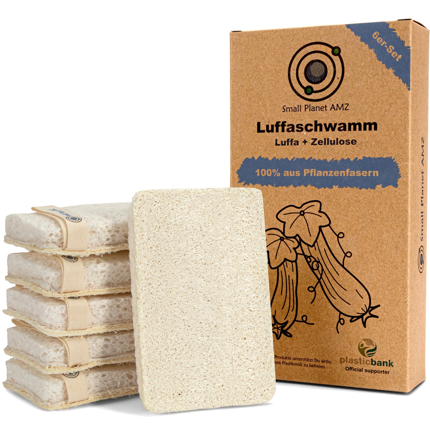 Luffa Schwamm - Luffa Schwämme - Small Planet AMZ